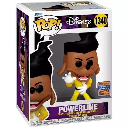 Funko Pop! A Goofy Movie Powerline 2023 Wondrous Convention #1340 in retail box