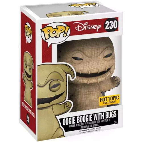 Funko Pop Oogie Boogie with Bugs Hot Topic Exclusive 230 boxed
