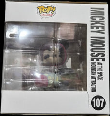 Funko Pop! Disney: Mickey Mouse at the Space Mountain Attraction #107 (Small rip)