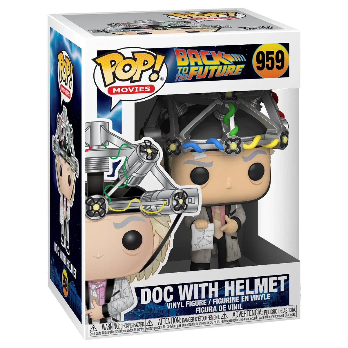 Funko Pop! Back to the Future: Doc with Helmet #959