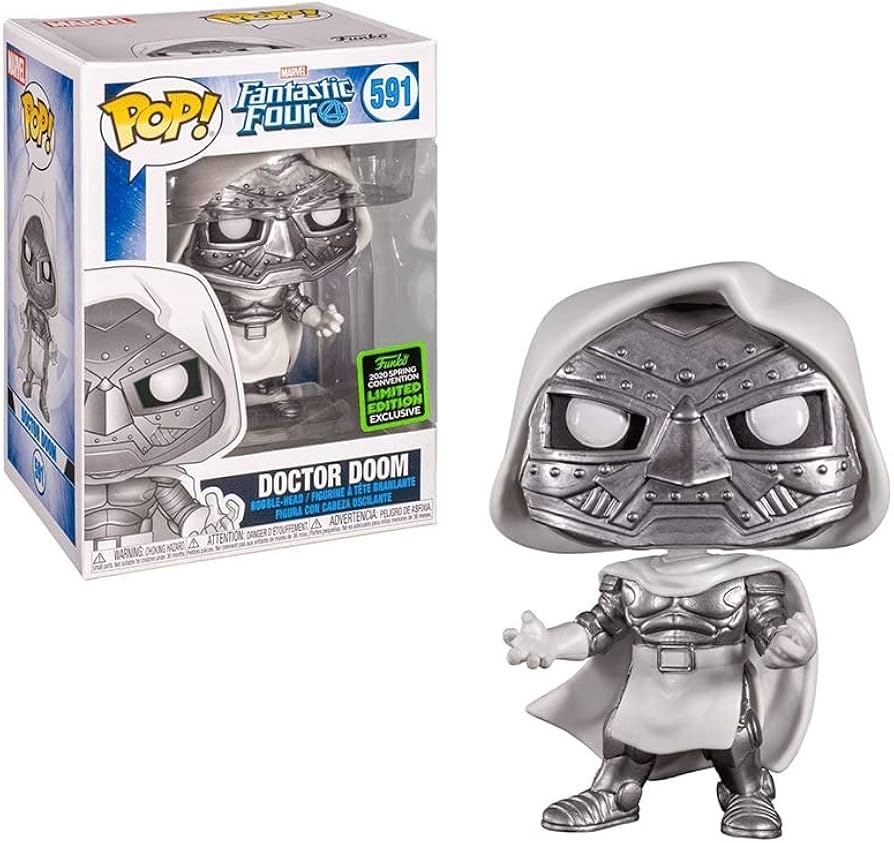 Funko Pop! Fantastic 4: Doctor Doom (2020 Spring Convention) #591