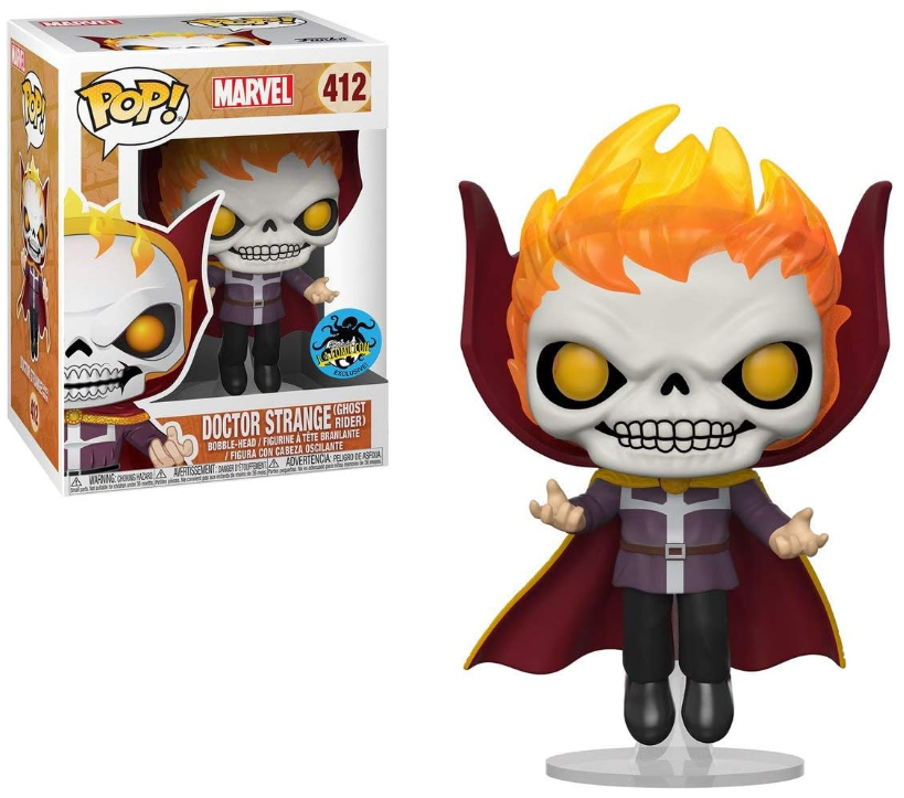 Funko Pop! Marvel #412 Doctor Strange Ghost Rider (2018 Comikaze Exclusive)