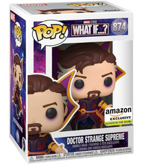 FUNKO POP! MARVEL: WHAT IF...? - DOCTOR STRANGE SUPREME [GITD] **AMAZON EXCLUSIVE** #874