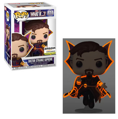 FUNKO POP! MARVEL: WHAT IF...? - DOCTOR STRANGE SUPREME [GITD] **AMAZON EXCLUSIVE** #874