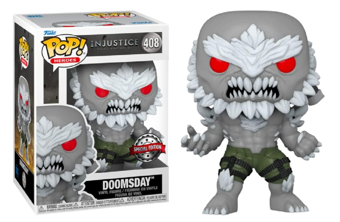 Pop DC Heroes Injustice 3.75 Inch Action Figure Exclusive - Doomsday #408