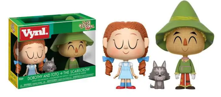 Funko Wizard of Oz Vynl. Dorothy, Toto & Scarecrow Vinyl Figure 3-Pack