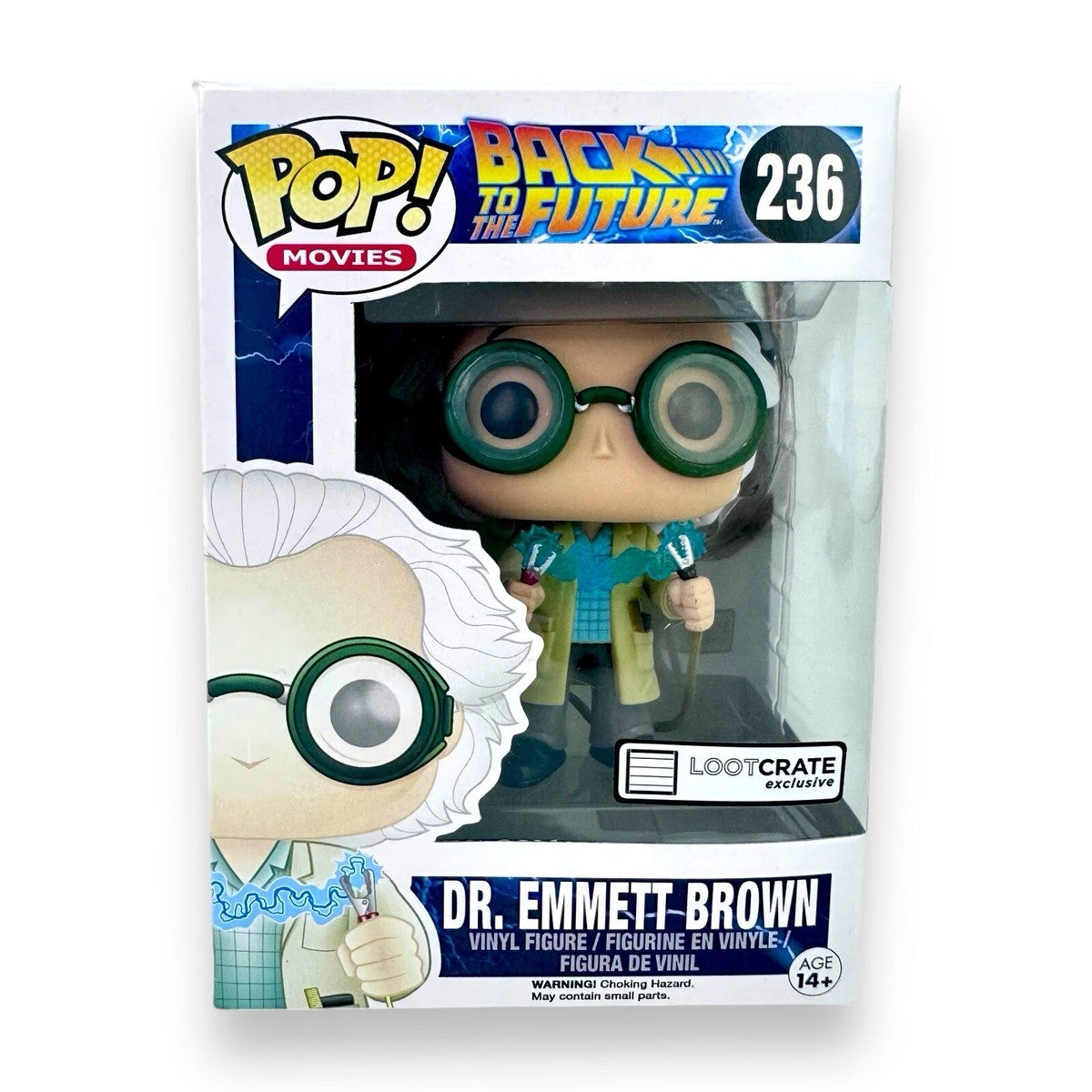 Funko Pop! Dr. Emmett Brown (Loot Crate Exclusive) #236