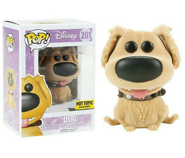 Funko Pop! Up: Dug (Flocked) (Hot Topic Exclusive) #201