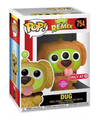 Funko Pop! Remix – Alien as Dug #754 [Flocked • Target Exclusive]