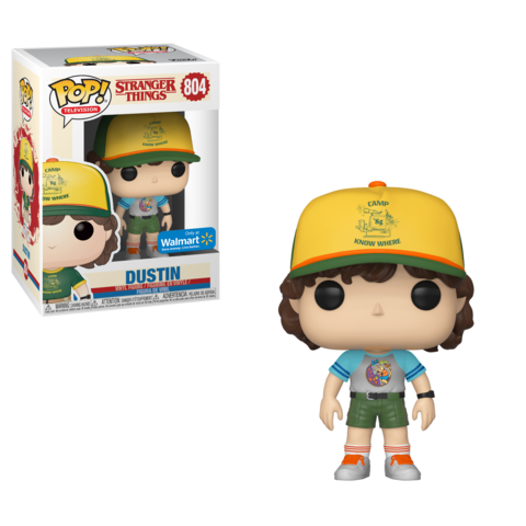 Funko Pop! Stranger Things Dustin Walmart Exclusive #804 boxed