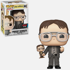 FUNKO POP TELEVISION THE OFFICE #882 DWIGHT SCHRUTE WITH BOBBLEHEAD