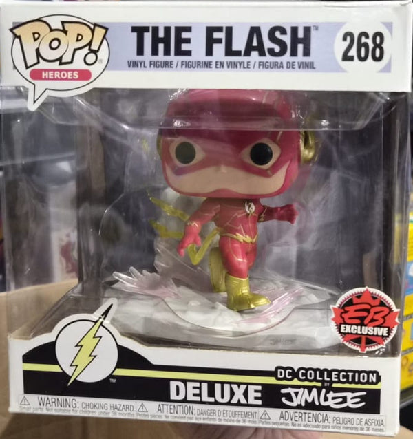 Funko Pop! Deluxe DC Collection by Jim Lee: The Flash (EB Games Canada Exclusive)#268