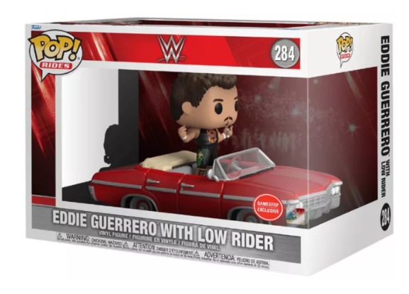 Funko Pop! WWE Rides – Eddie Guerrero with Low Rider #284