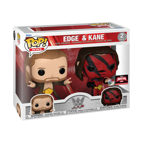 Funko Pop! WWE: Edge & Kane (2024 Target Con) [2-Pack]