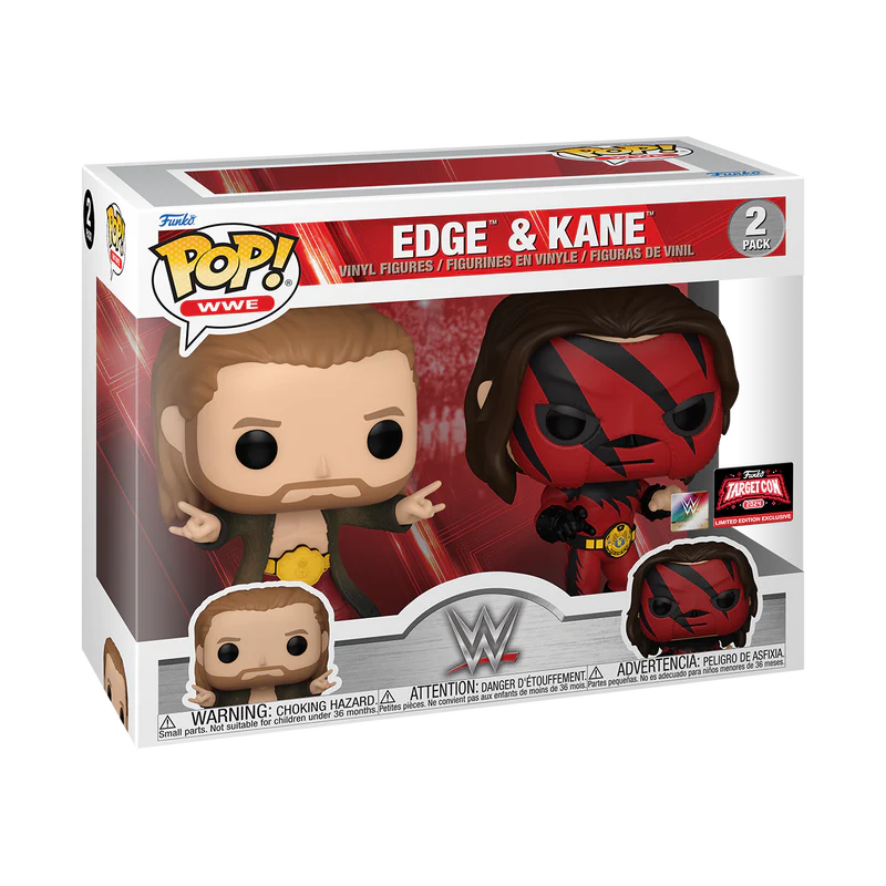 Funko Pop! WWE: Edge & Kane (2024 Target Con) [2-Pack]