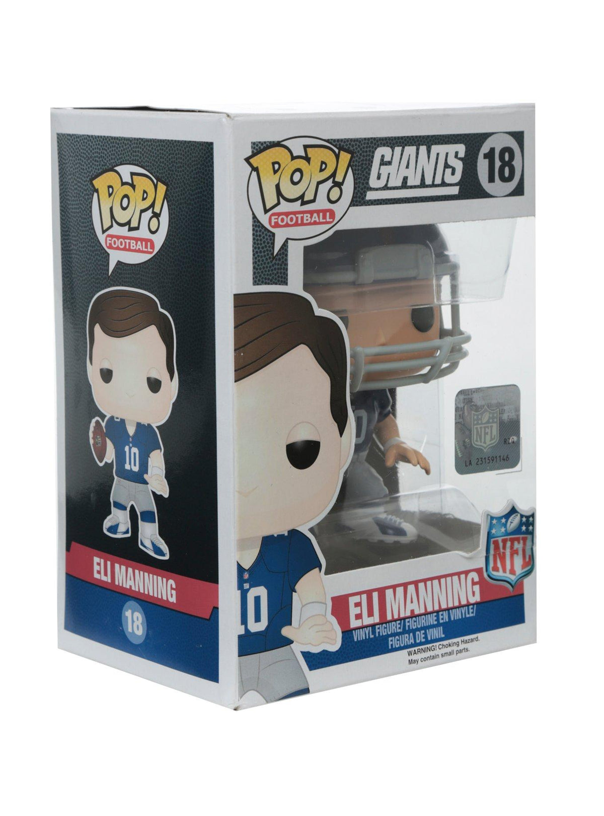 Funko Pop! Eli Manning #18