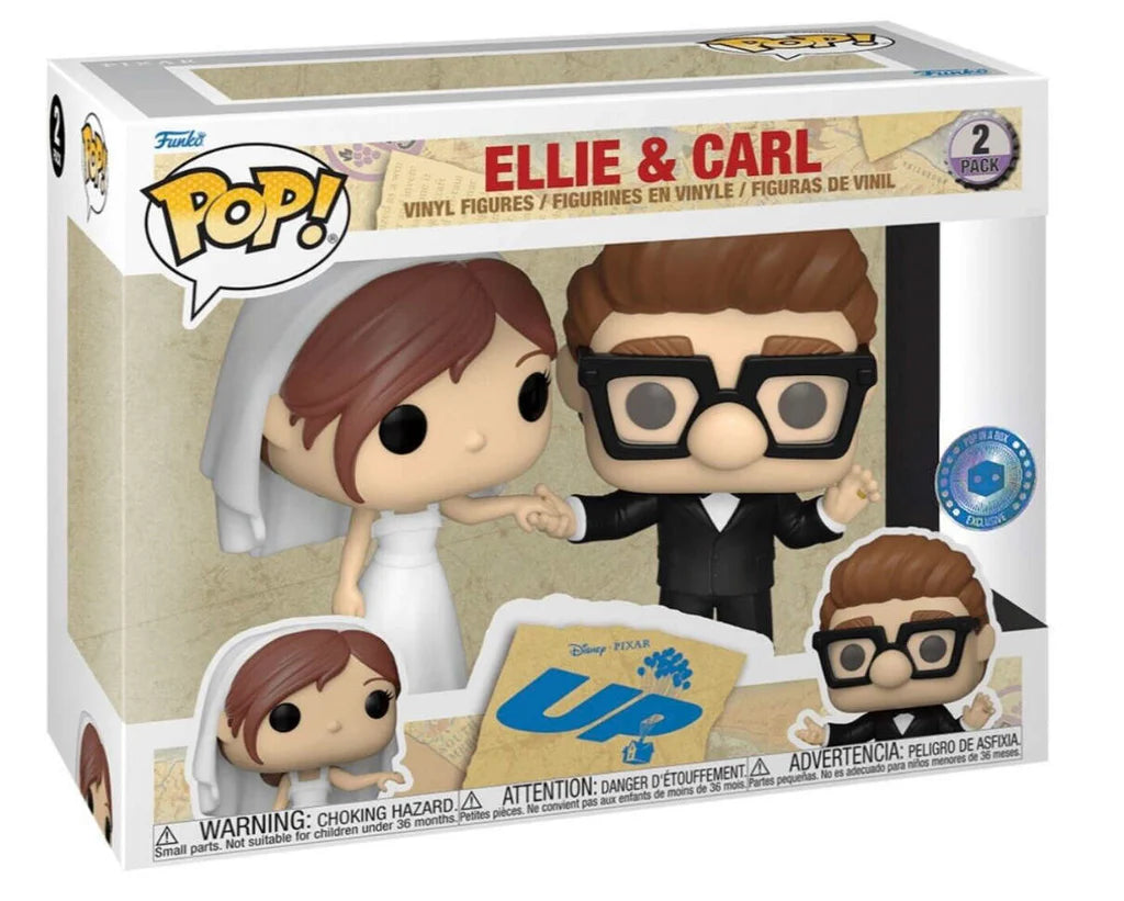 Funko Pop! Ellie & Carl (Pop in a Box Exclusive) [2-Pack]