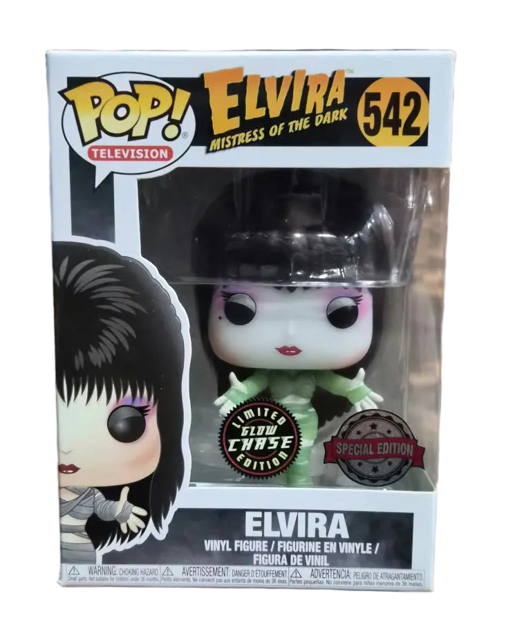 Funko Pop! Elvira: Elvira (Glow Chase, Special Edition) #542