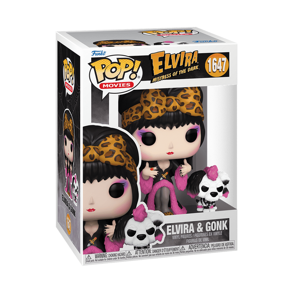 Funko Pop! Elvira Mistress of the dark: Elvira & Gonk #1647