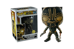 Funko Pop! Black Panther: Erik Killmonger glow panther (Glows in the Dark) #279