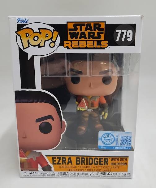Funko Pop! Ezra Bridger with Sith Holocron #779