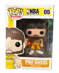 Funko Pop! NBA Los Angeles Lakers: Pau Gasol #05 (Box Damage)