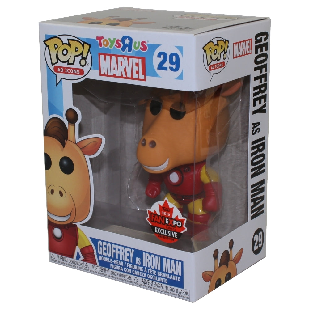 Funko Pop! Geoffrey as Iron man (2018 Fan Expo Canada)