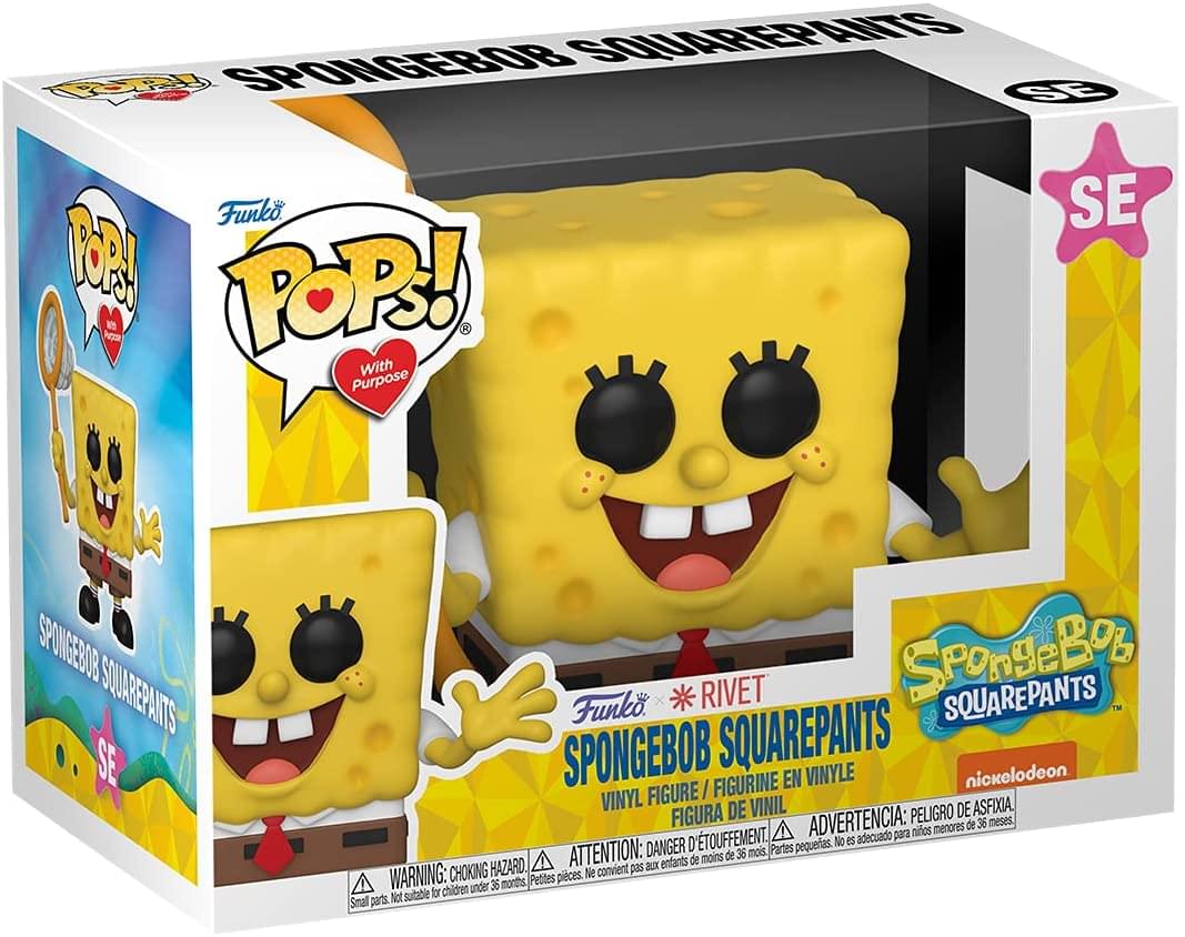 Funko Pop SpongeBob SquarePants Pops With Purpose Rivet SE in box