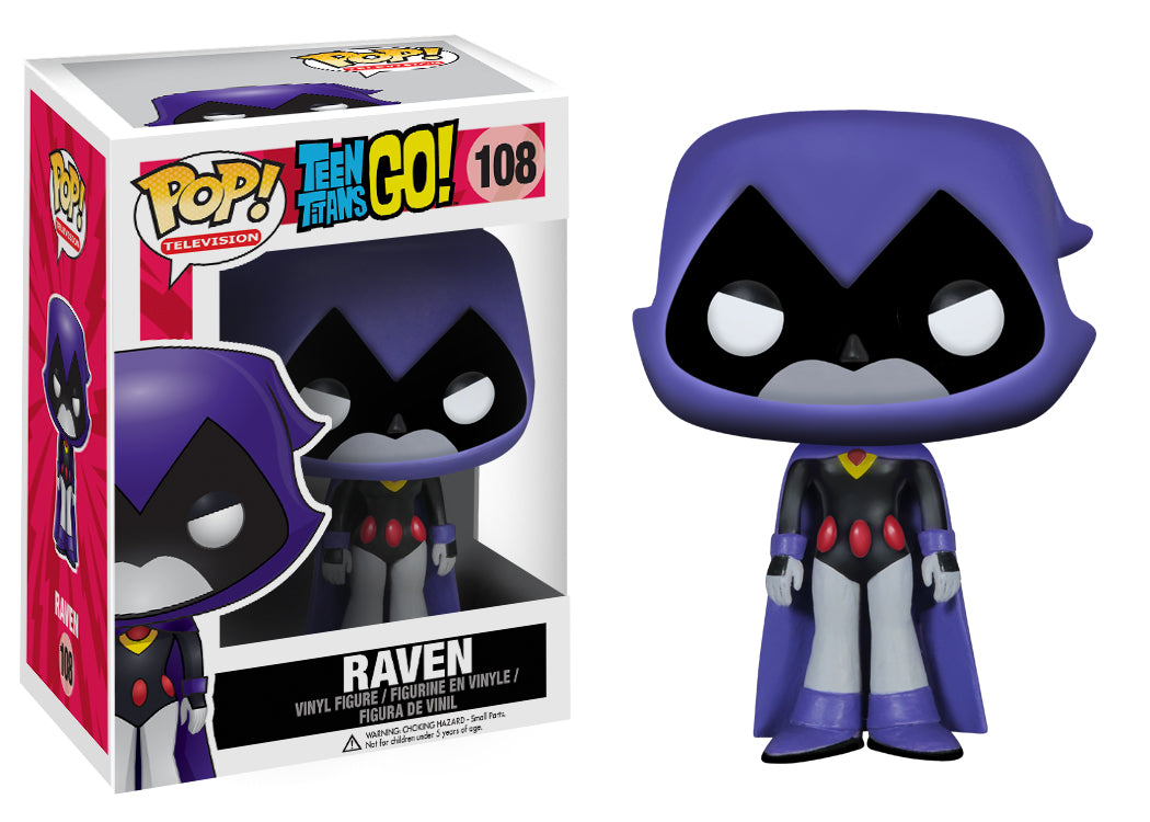 Funko Pop! Teen Titans Go!: Raven #108 (Minor Box Damage)