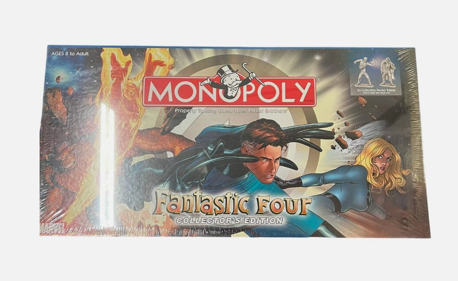 Monopoly: Fantastic Four Collector's Edition (Board Game) Marvel Comics Sealed