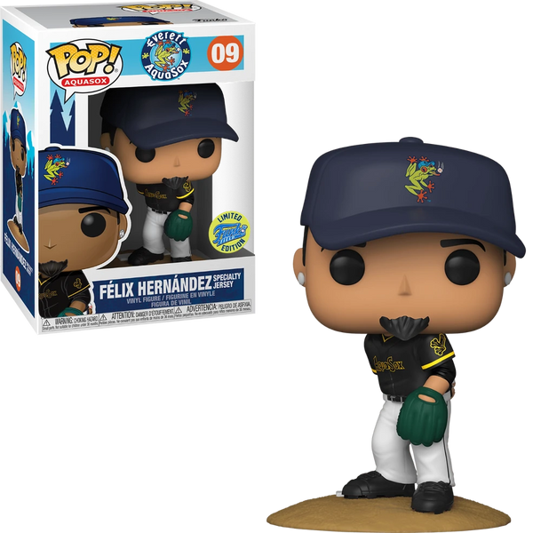 Funko Pop! Everett AquaSox: Félix Hernández (Limited Funko Field Edition) #09