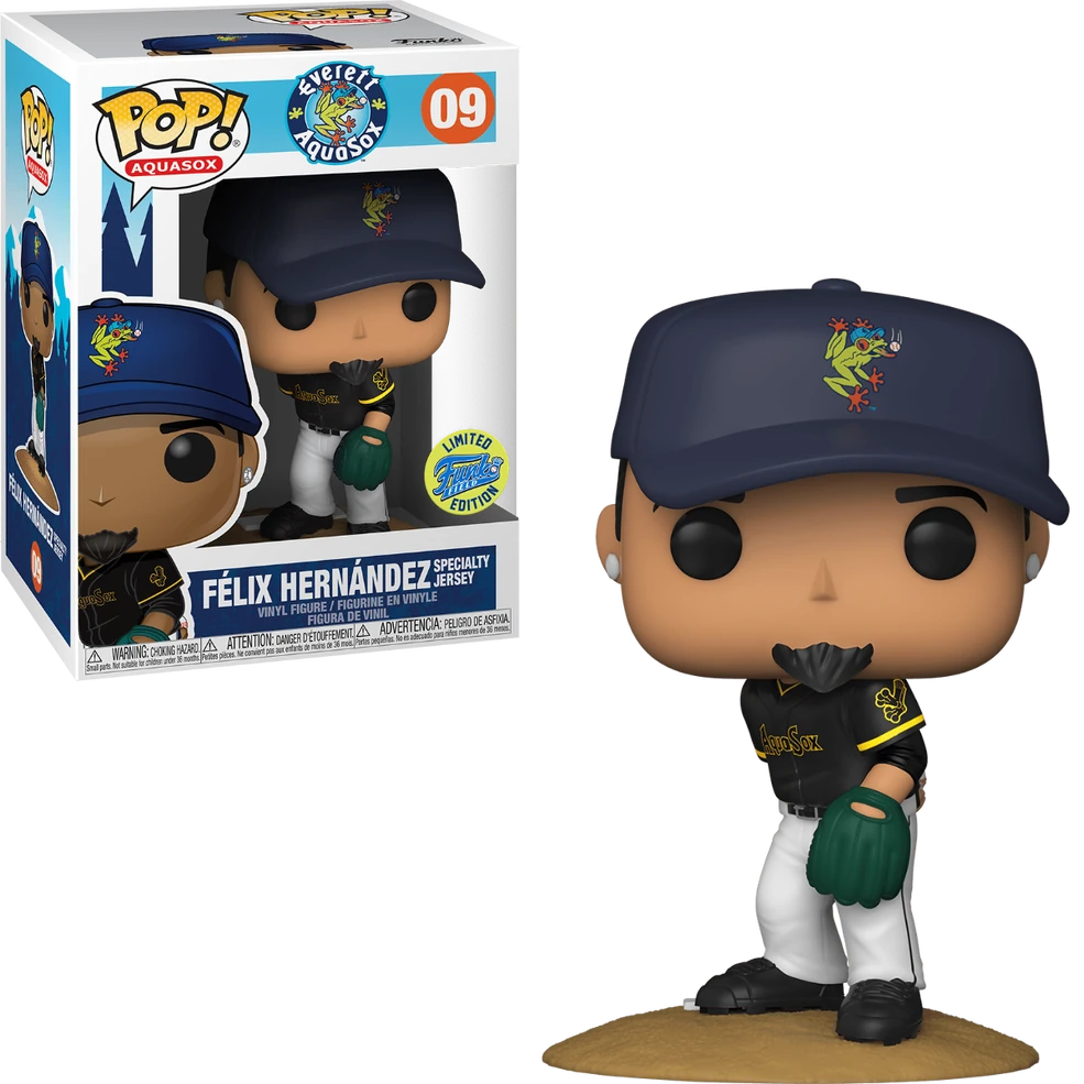 Funko Pop! Everett AquaSox: Félix Hernández (Limited Funko Field Edition) #09