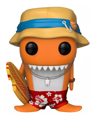 Funko POP! Spastik Plastik Fin Du Chomp #12 [Orange] Funko Shop Exclusive