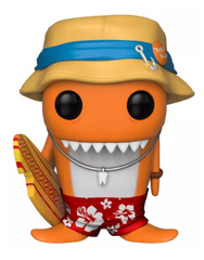 Funko POP! Spastik Plastik Fin Du Chomp #12 [Orange] Funko Shop Exclusive
