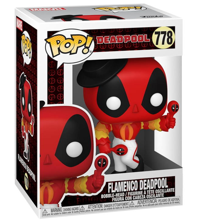 Funko Pop! Marvel: Deadpool 30th - Flamenco Deadpool #778