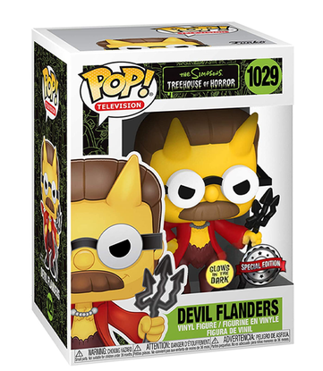 Funko Pop! Devil Flanders (Glows in the Dark) [Special Edition] #1029
