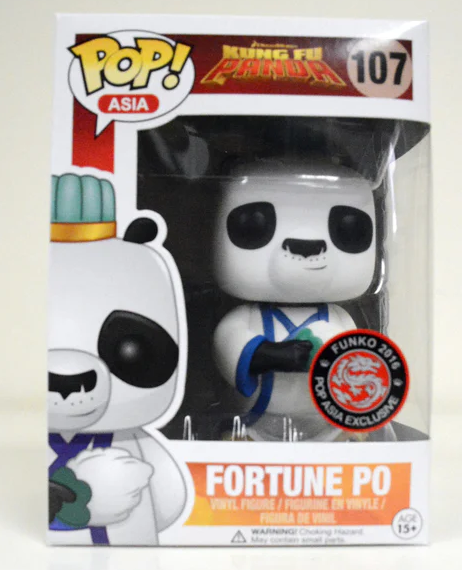 Funko Pop! Asia: Kung Fu Panda – Fortune Po #107 [2016 Asia Exclusive]
