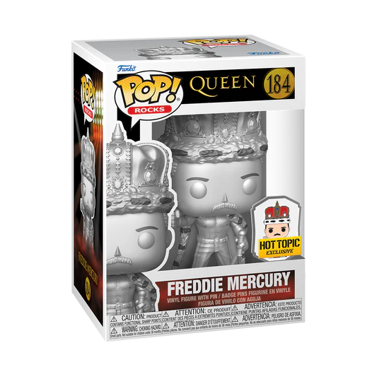 Funko Pop! Queen: Freddie Mercury (Hot Topic Exclusive) #184