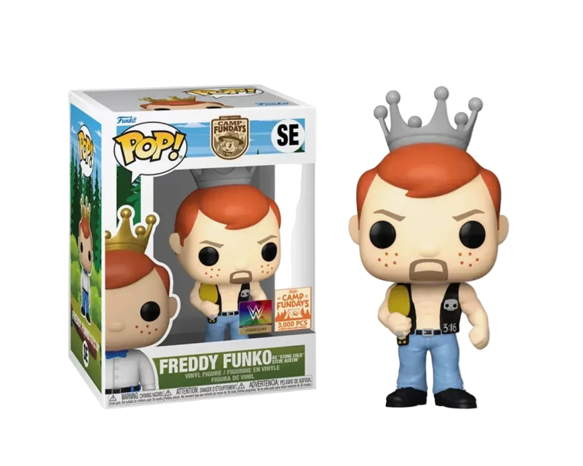 Funko Pop! Freddy Funko as "Stone Cold" Steve Austin (3000 Pcs Limited Edition) SE