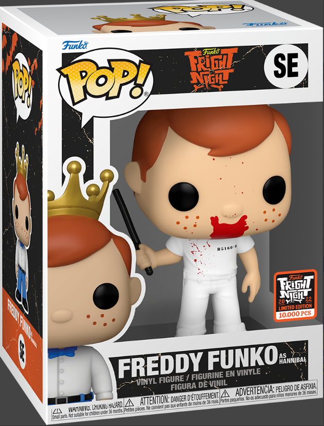 Freddy Funko as HANNIBAL SE 2022 Fright Night 10,000 Exclusive
