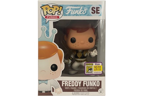 Funko Pop! Freddy Funko as White Ranger (2017 SDCC 525 Pcs Limited Edition) SE