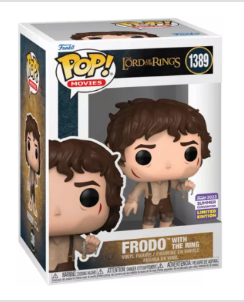 Funko Pop! The Lord of the Rings – Frodo Baggins With The Ring  #1389 2023 Summer Con LE