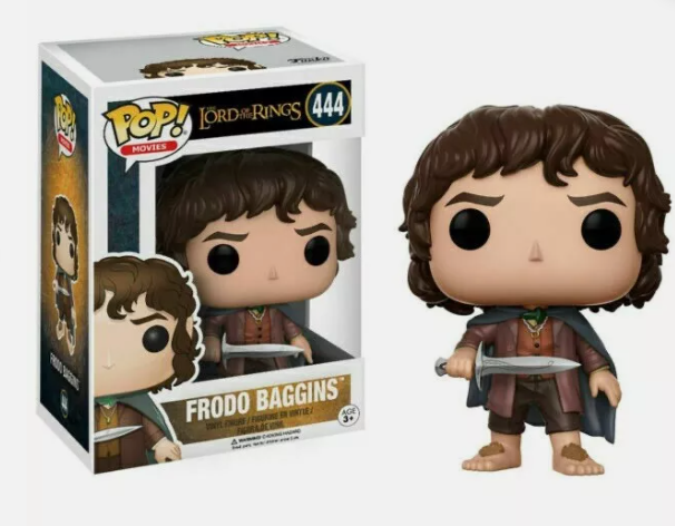 Funko Pop! Movies 444 Lord of the Rings LOTR Frodo Baggins Pop Vinyl Figures