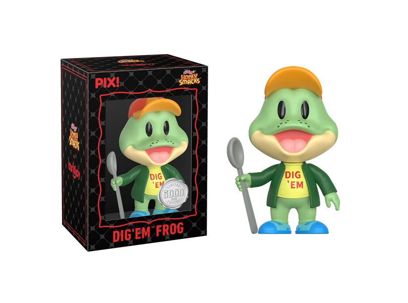 ThrillJoy PIX! Kellogg's Honey Smacks: Dig'Em Frog (Limited Edition 5,000 Pieces)