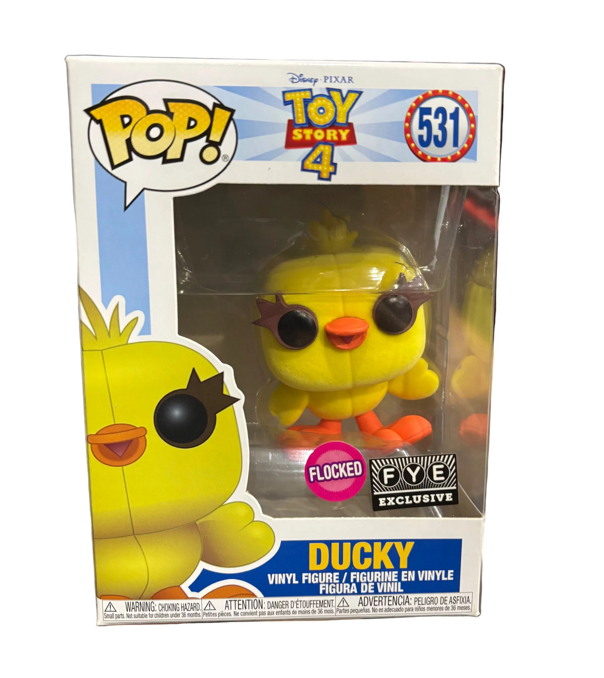 Funko Pop! Ducky (Flocked) [FYE Exclusive] #531