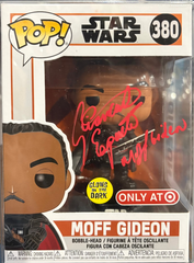 Funko Pop! Moff Gideon (Glows - Target Exclusive) [Signed by Giancarlo Esposito - NO COA] #380