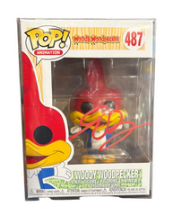Funko Pop! Woody Woodpecker (Signed by Eric Bauza - COA) #487