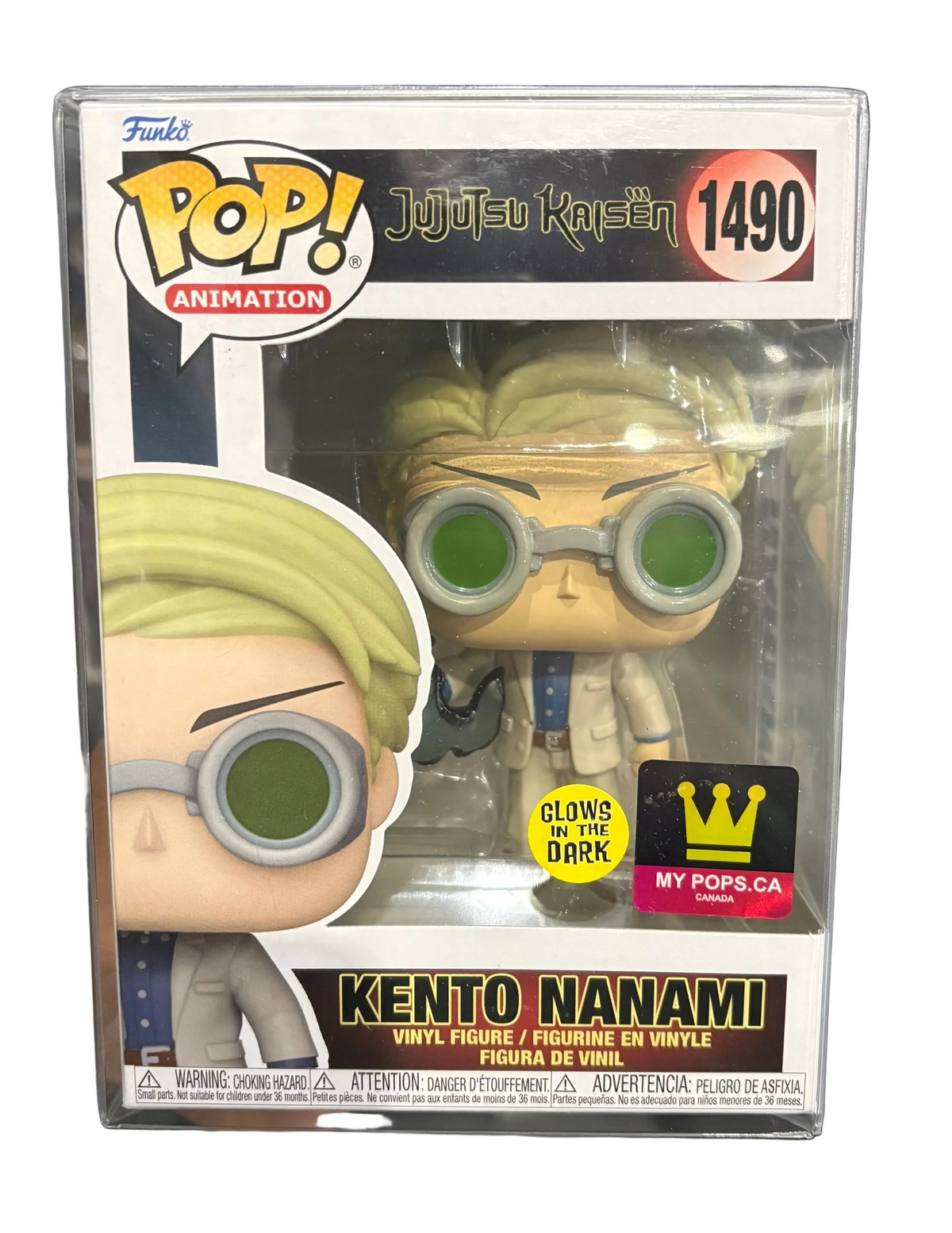Funko Pop! Kento Nanami (Glows in the Dark) [My Pops.Ca] #1490
