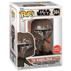 Funko Pop! Star Wars The Mandalorian Mudhorn Battle GameStop Exclusive #564 boxed