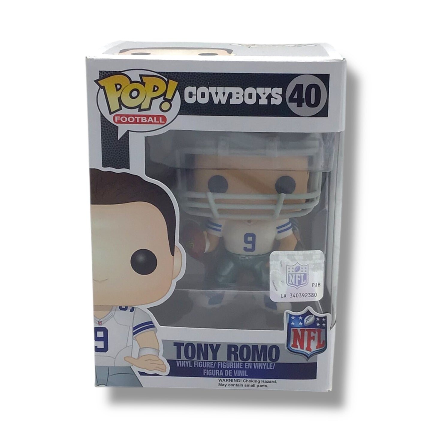 Funko Pop NFL Dallas Cowboys Tony Romo number 40 in box